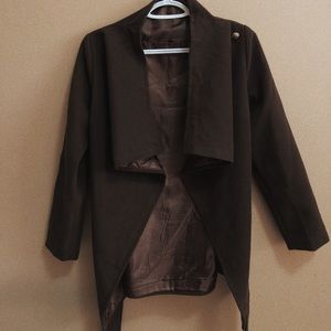Chocolate brown coat
